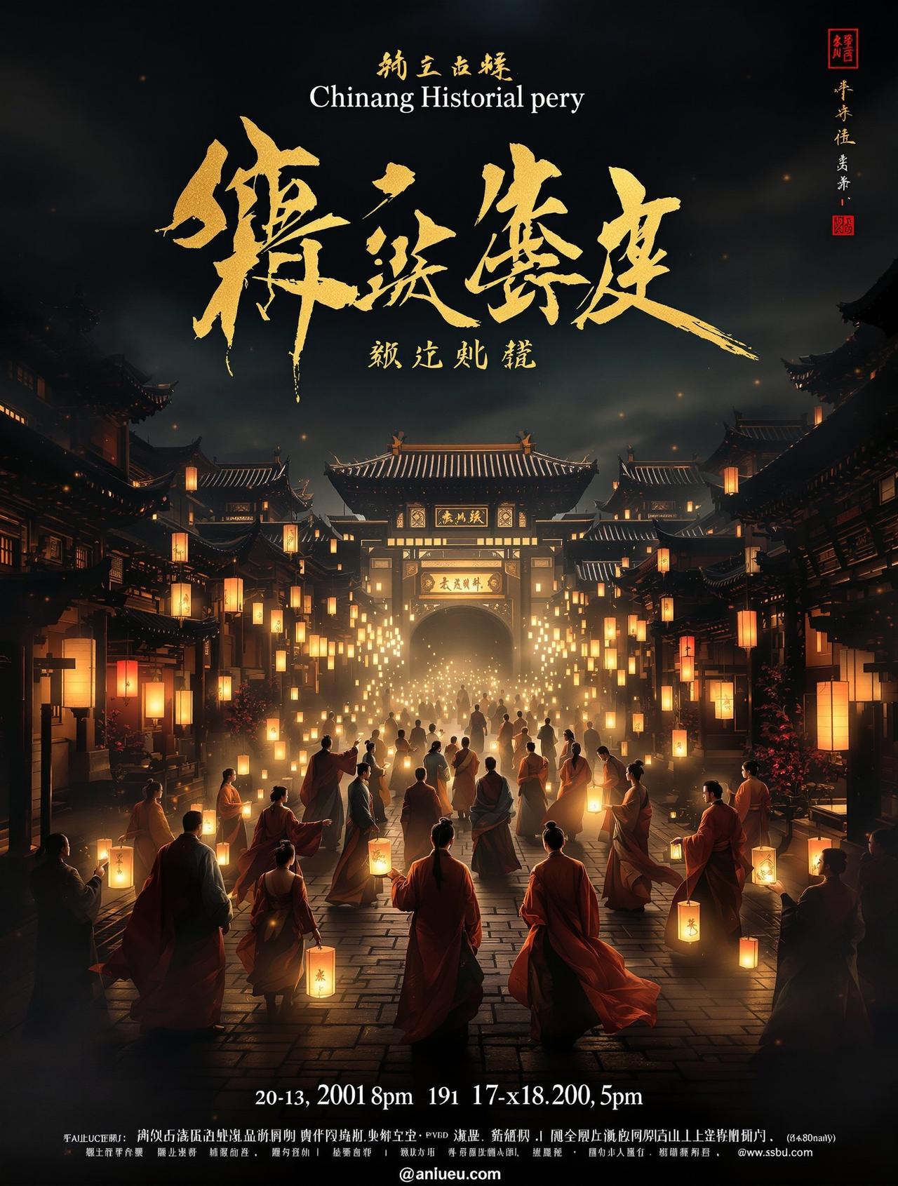 长安十二时辰影视作品海报 - 蓝光影视出品