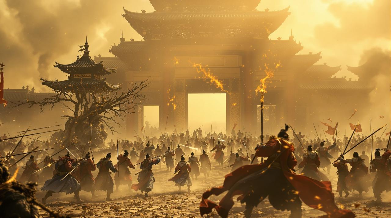 封神第一部：朝歌风云影视场景剧照 - 蓝光影视出品